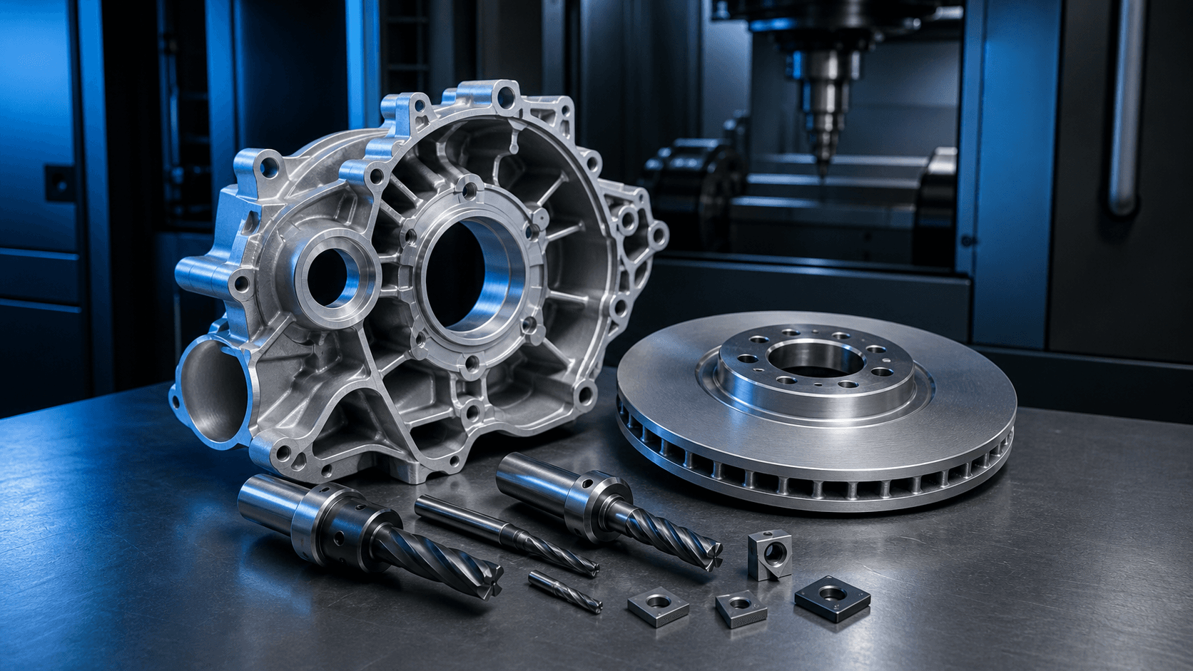 Automotive Component Machining application image
