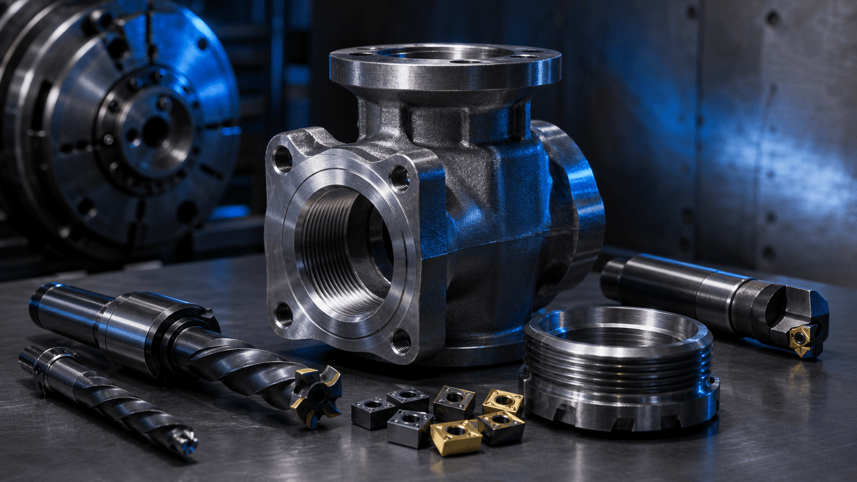 Oil & Gas Component Machining application image